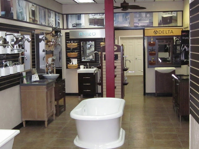 INterior shot of the Hughes Supply Daytona Kitchen & Bath Showroom